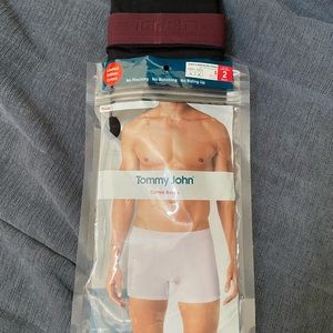 Tommy John Cotton Basics Trunk Sz S, 2 Pack